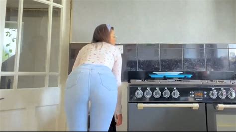 Big ass Russian stepmom ass fucked on the kitchen .